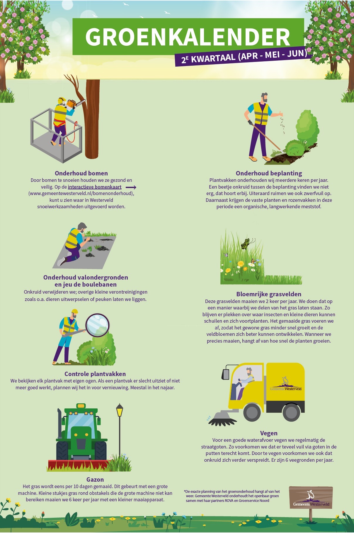 Groenkalender 2e kwartaal
