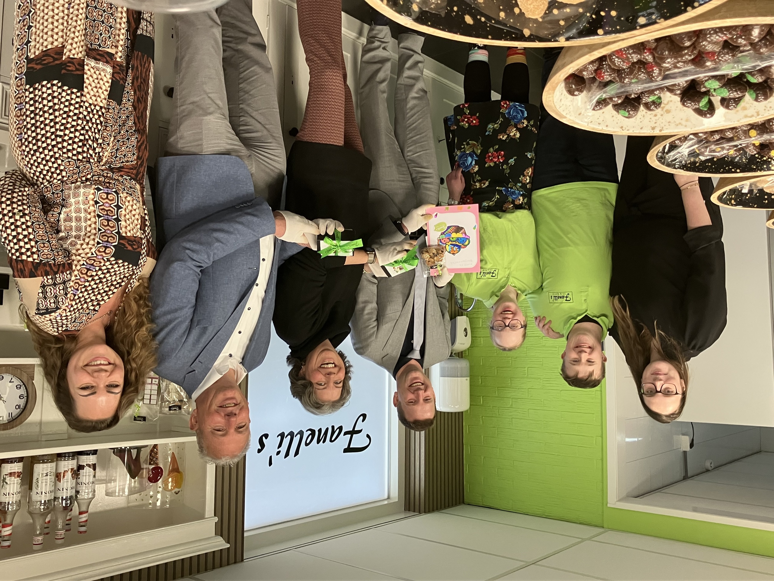 College op bedrijfsbezoek bij Fanelli's
