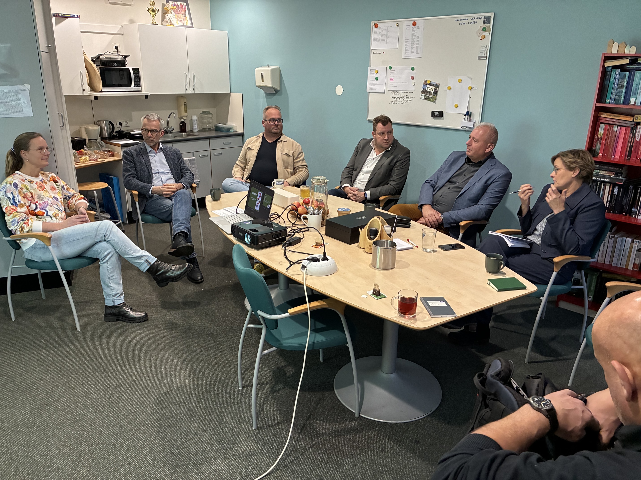 Wethouders en Havelter ondernemers in gesprek over toekomst